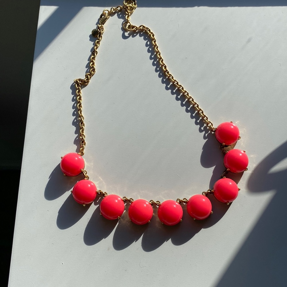 Fun, bright, J Crew statement necklace!